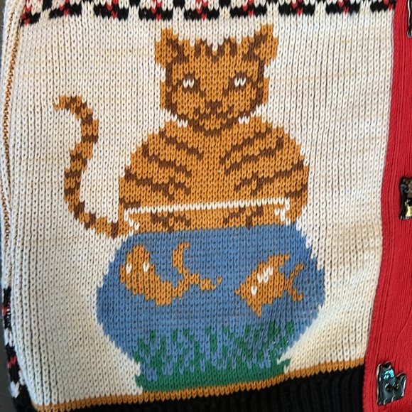 πββ¬ Amazing Vintage Sweater Loft Cat Sweater πββ¬ - Picture 3 of 10